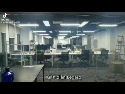 Kính điện Legaro vách ngăn văn phòng