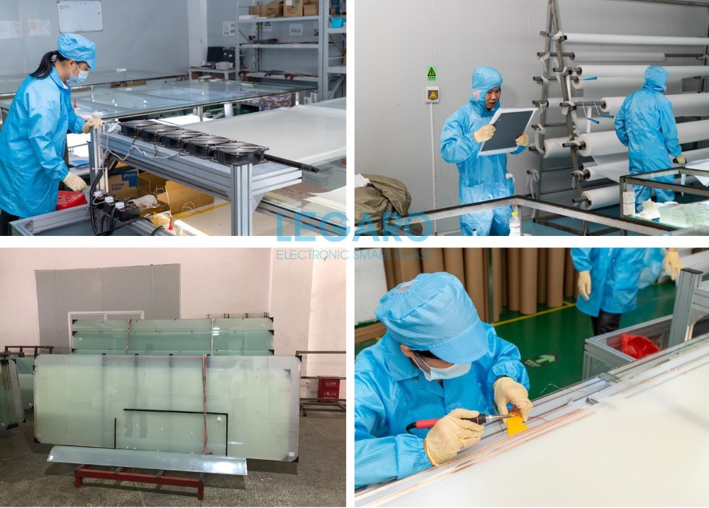 Quy trình sản xuất Kính điện thông minh TPHCM khép kín
