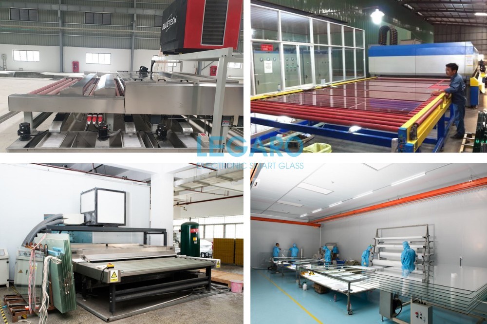 Máy móc sản xuất Kính điện thông minh TPHCM hiện đại